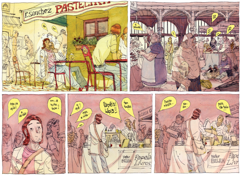 Illustration for article titled Portugal takes a cartoonist back to his roots with deep emotion and lush visuals